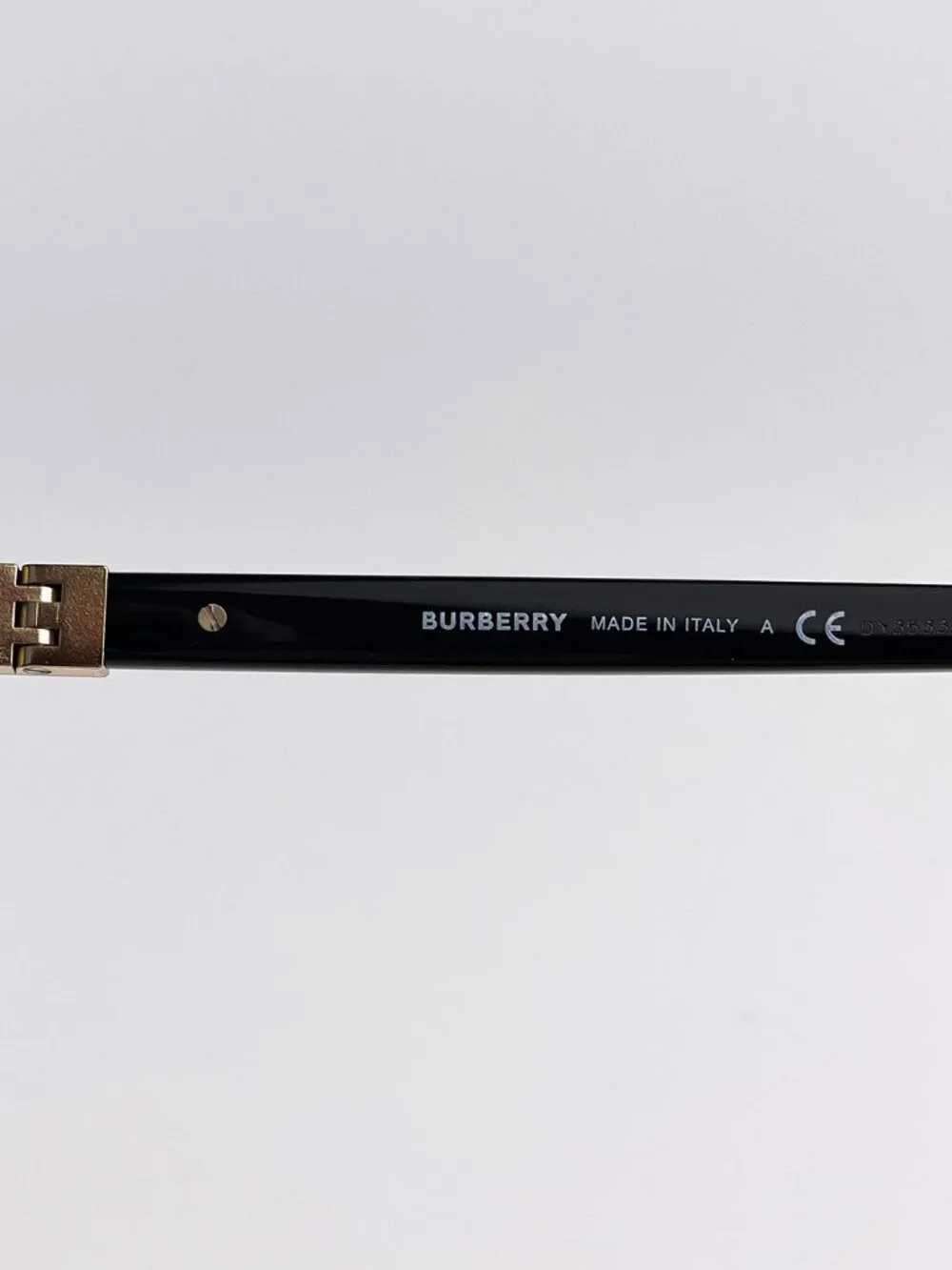 BURBERRY BE4363 PENELOPE 30018G BLACK SQUARE SUNGLASSES